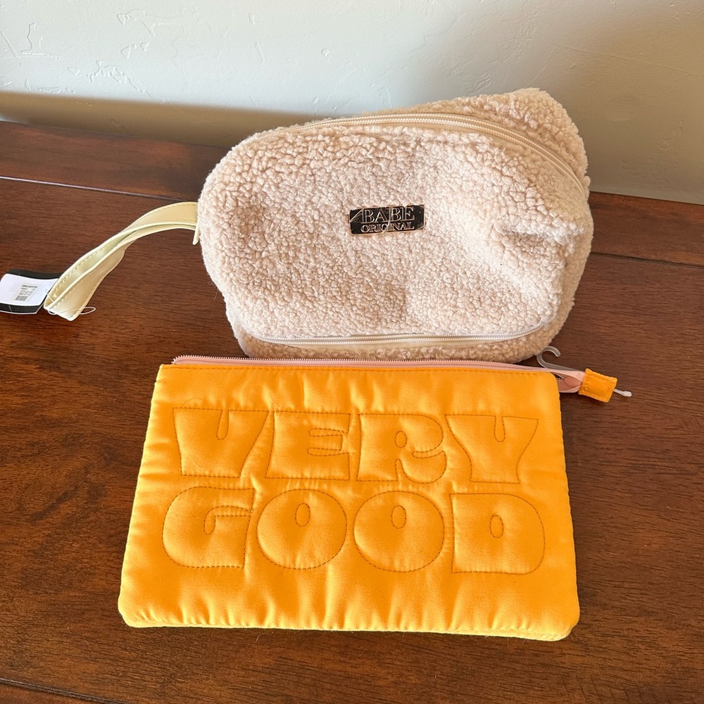 Duo of Cosmetic bags
